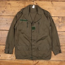 Vintage Military Jacket L Overshirt OG Green