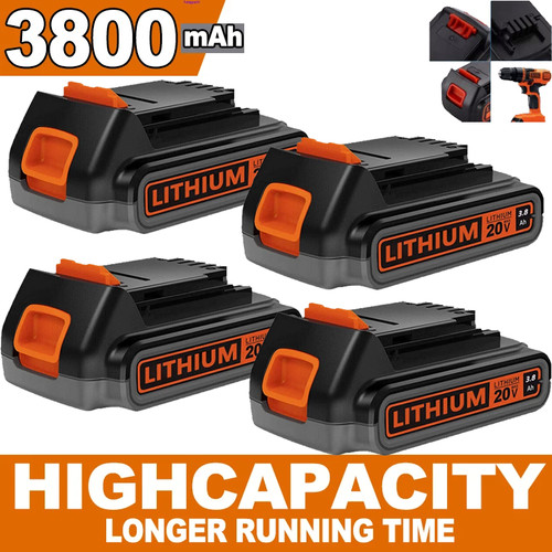 4pack for black decker - 4pack, lbxr20