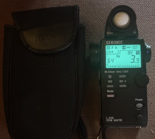 Sekonic 508 zoom master - sekonic,