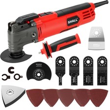 SHALL Oscillating Tool,Oscillating-Multi Tool,Multi Tool,300W 40Pc Accessories