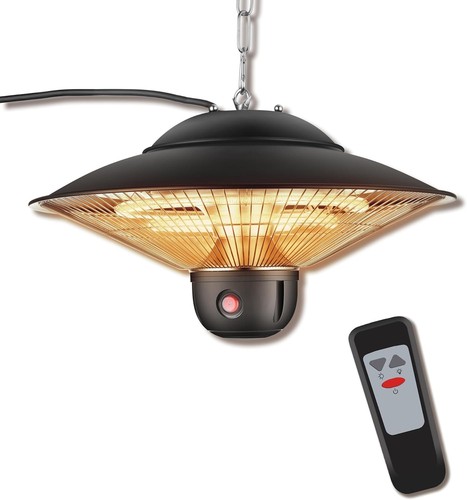 Ceiling patio heater with - ,
