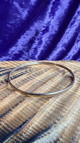 9ct gold slave bangle - 9ct,