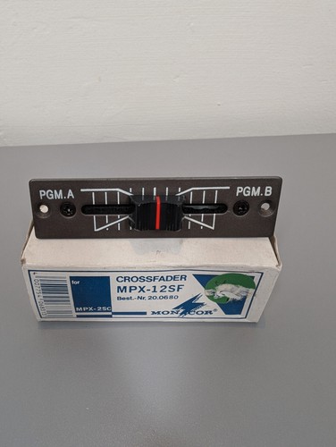 Monacor crossfader mpx 12f for - monacor,