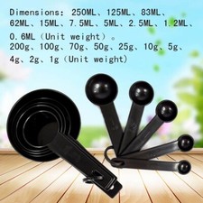 Kitchen Cooking Baking Bakery Cakes 10pcs/Set Plastic Measuring Cups & Spoons