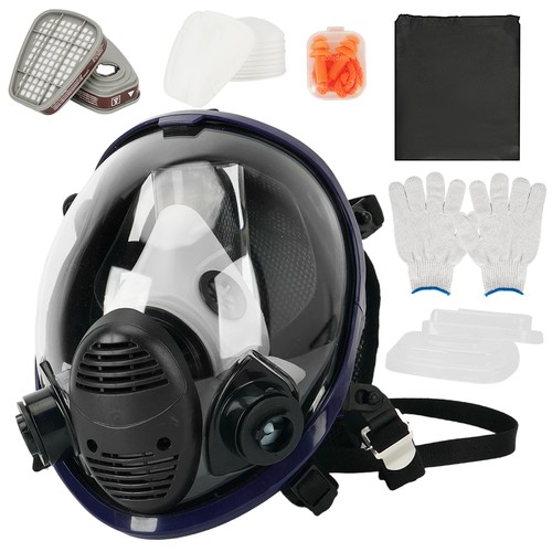 Full face dust mask - face,