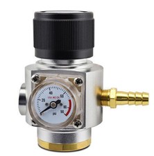 Mini Sodastream CO2 Charger Gas Regulator 0-90 PSI for Soda Keg TR21x4