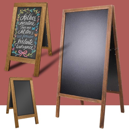 Wood frame advertising board - frame,