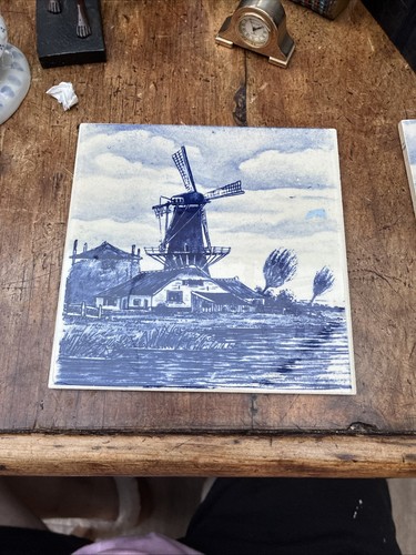 Delft blue hand painted - delft,