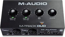M-Audio M-Track Duo USB Audio Interface for Recording, Streaming, Podcasting