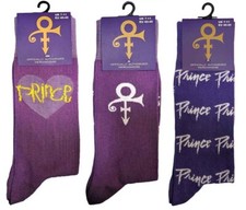 PRINCE - OFFICIAL HEART SYMBOL LOGO SOCKS - ADULT SIZE UK 7-11 / EU 40-45