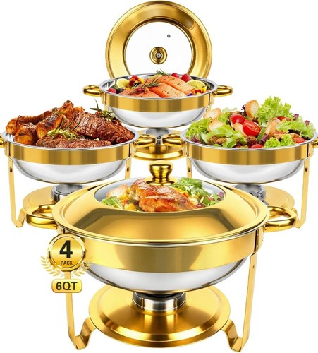 Chafing dishes for buffet - buffet, 4