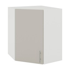 JD Greta Kitchen Wall Corner Unit 600mm Cabinet With Door 60cm - Cashmere Matt