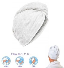 100% Cotton Hair Towel Head