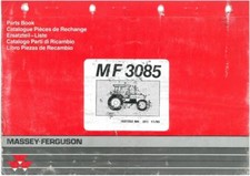 Massey Ferguson Tractor MF3085 Parts Manual - MF 3085