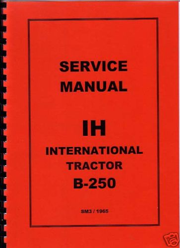 International 250 tractor - international,