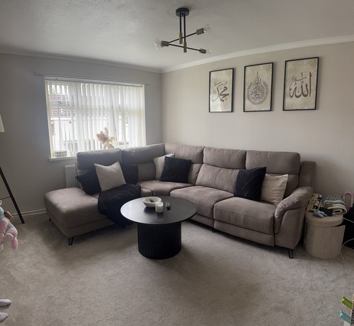 Corner sofa with - corner, recliner