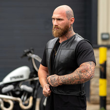 BOBHEAD Nomad Cut Jacket – Premium Cowhide/Denim with KEVLAR® Reinforcement