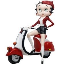Betty Boop Scooter Red Glitter