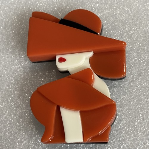 Handemade layered resin orange - handemade,