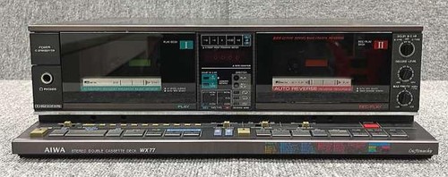 Aiwa cassette deck wx77 - aiwa,