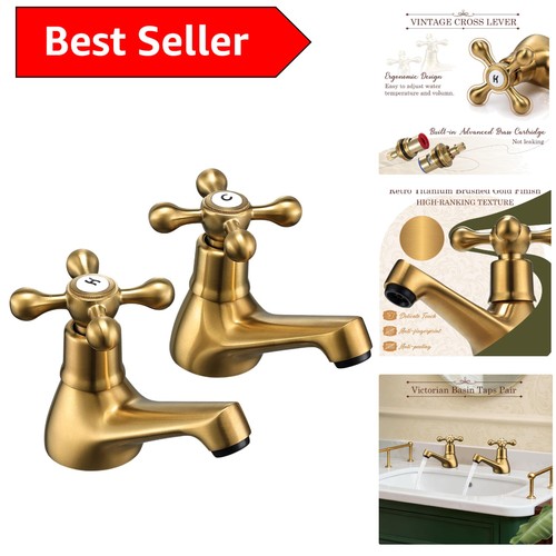 Brushed gold victorian - brushed,