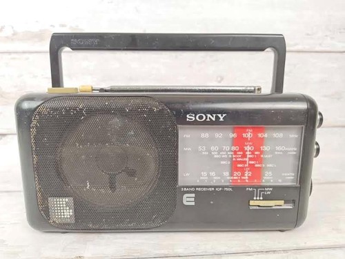 Vintage sony icf - sony, 3-band
