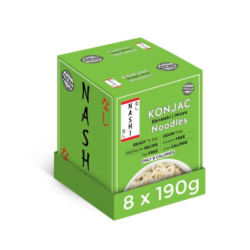 Nashi konjac shirataki noodles - nashi,