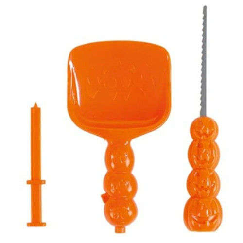 3pc pumpkin carving kit - 3pc,