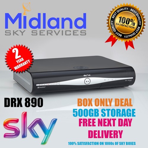 Sky plus box 500gb - sky+/plus,