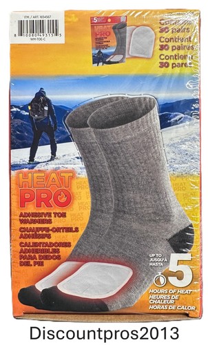 Heat pro adhesive toe - pro, warmers