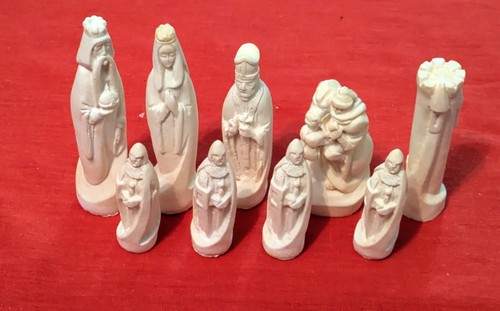 Medieval 188 chess set - set, latex