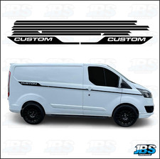 Ford Transit Custom SWB Van Sport Side Graphics Decals Styling Stickers 05