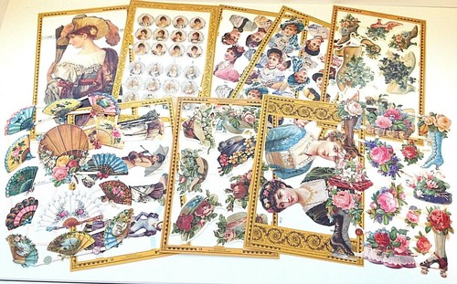 Decoupage art paper die cut - decoupage,