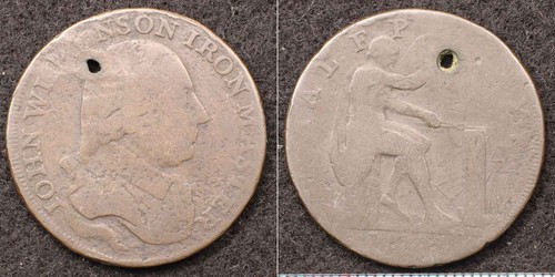 Conder token john wilkinson - john,