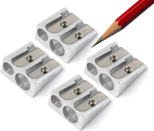 Metal pencil sharpener hole - pencil,