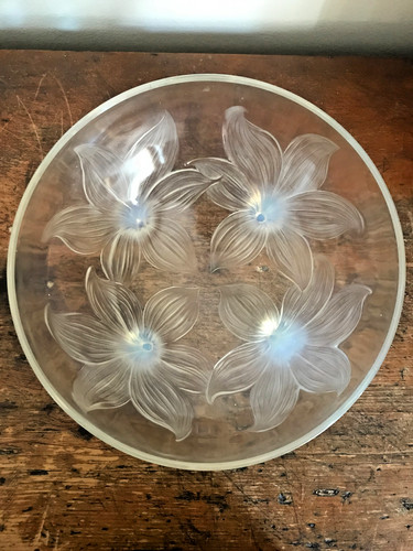 Vintage signed lalique - r.,