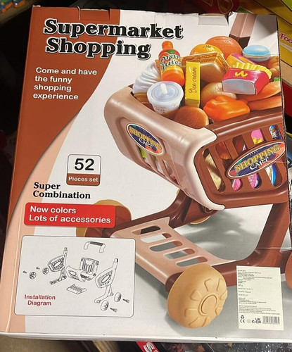 52pcs supermarket shopping - 52pcs,