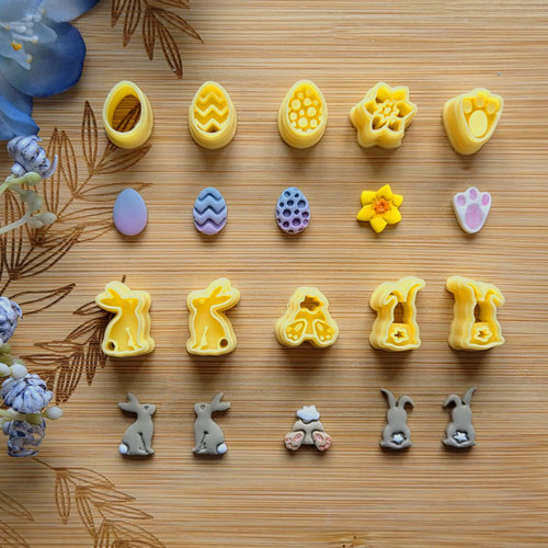 Easter stud cutters - easter,