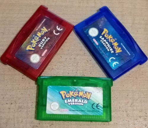 Genuine pokemon ruby sapphire - genuine,