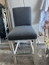 IKEA Bergmund Grey Stool/High