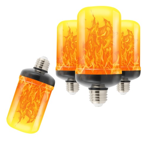 Led flame light bulb - led, 4