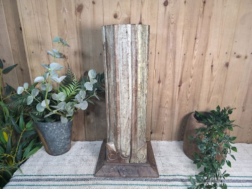 Large vintage reclaimed carved - vintage,