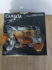 Vintage Camelia 26 Piece Punch