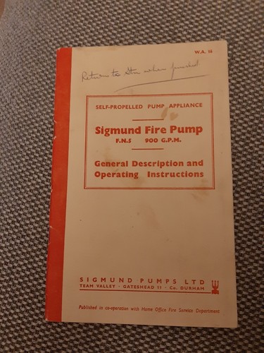Sigmund fire pump - sigmund,