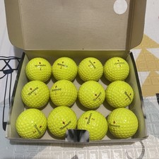 RETRO PENFOLD TORNADO GOLF BALLS. BOX OF 12 NEW AND MINT. 