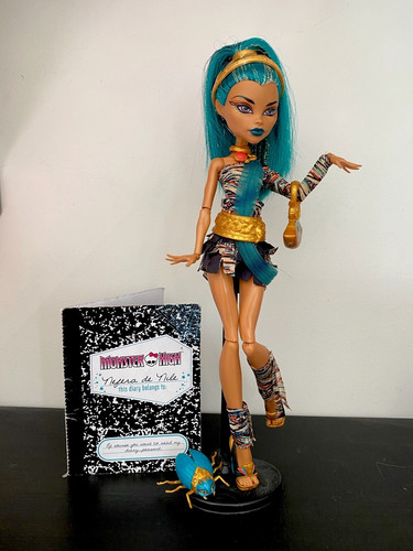 Monster high doll nefera - nefera, de