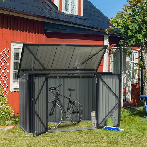 Garden metal storage shed - metal,