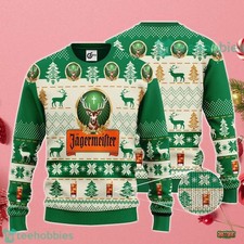 Jagermeister Ugly Christmas Sweater Funny Holiday Gift