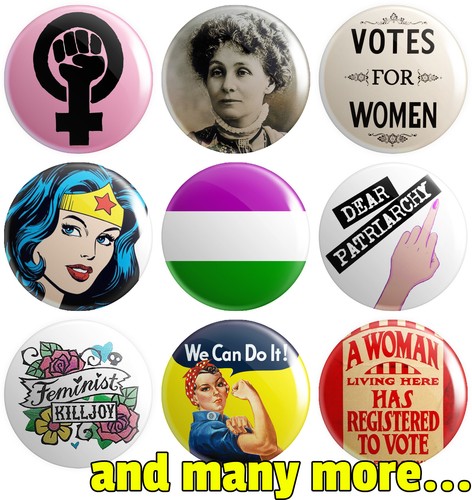 Feminism various designs - feminism,