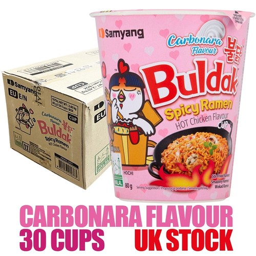 Samyang hot chicken carbonara - samyang,